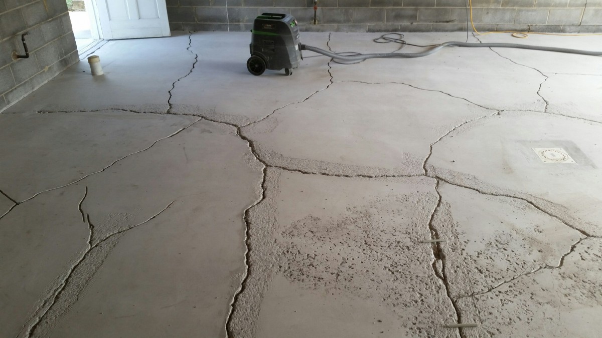 Реконструкція старих бетонних підлог